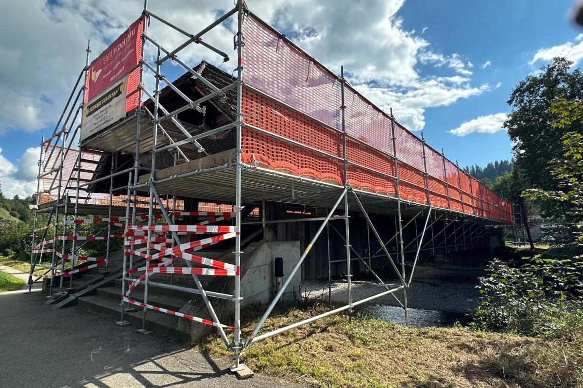 Sanierung Badi Brücke Langnau